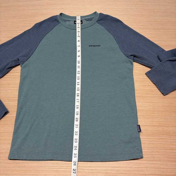 Patagonia Crewneck Uprisal Horizon Sweatshirt Mens Small Organic Cotton Preppy - Picture 6 of 10